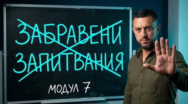 Модул 7: Имейлите след анализа - кадър от видеото