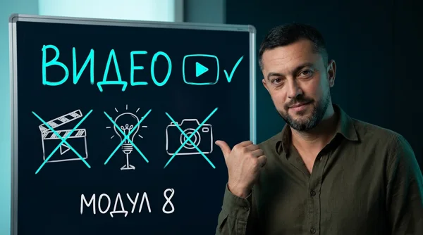 Модул 8: Видеата с аватар - кадър от видеото